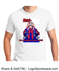 The real never Quit Blood soldier t shirt Design Zoom